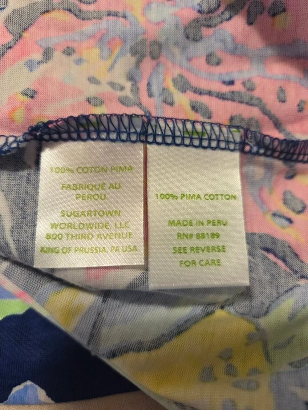 Lilly Pulitzer Women’s Floral Dress Capri Soliel M Multicolor resort beach prepp - Picture 6 of 7